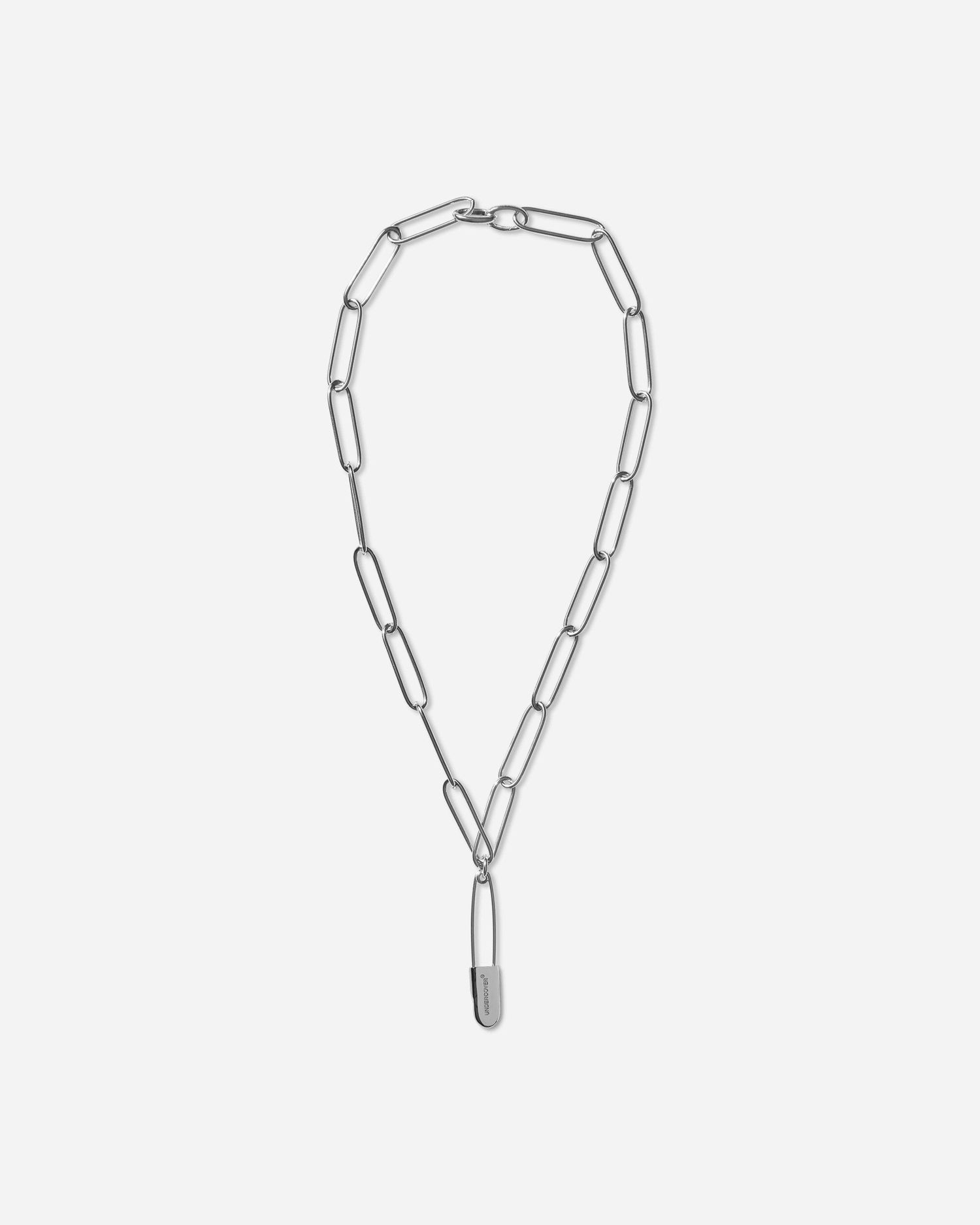 Колие UNDERCOVER Safety Pin Chain Necklace Металик | UP2E4N01 SILVER, 1