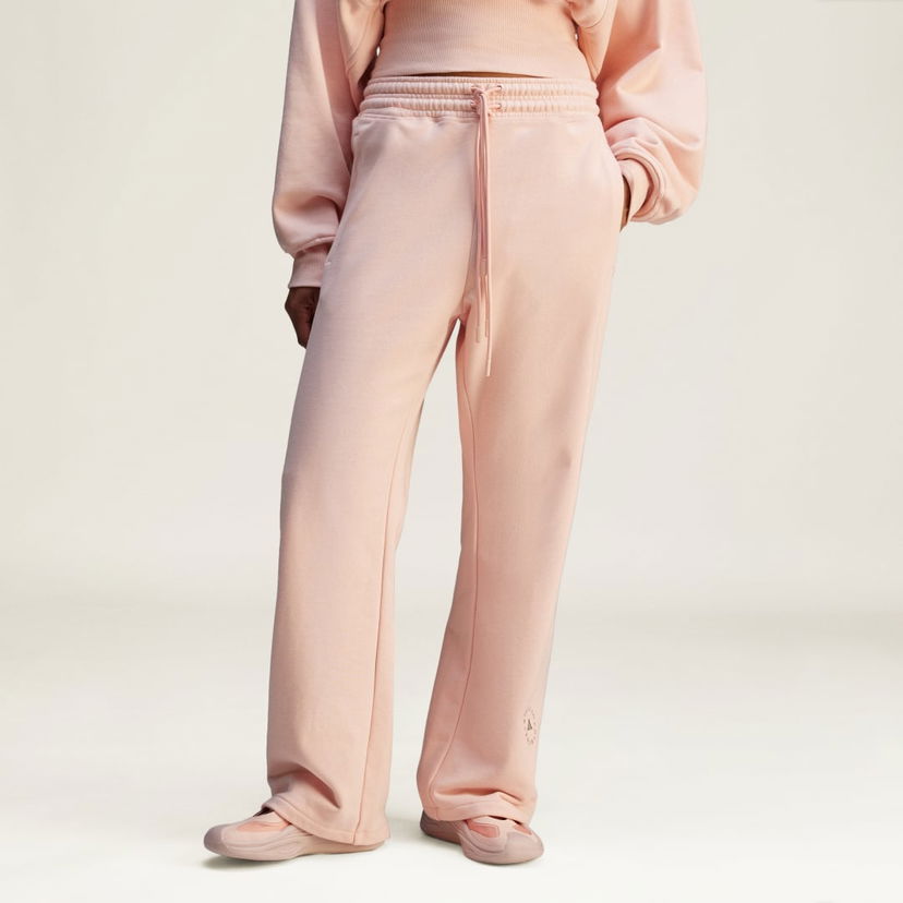 Спортни панталони adidas Performance Stella McCartney Straight Leg Pants Розово | JJ0103