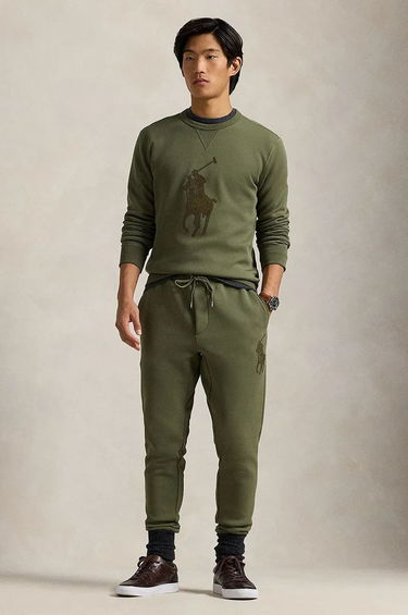 Суитчър Polo by Ralph Lauren Appliqué Logo Sweatshirt Зелено | 710957586, 2
