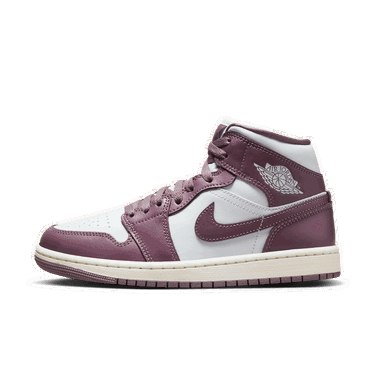Кецове и обувки Jordan Air Jordan 1 Mid "Purple & White" Лилаво | BQ6472-050, 2