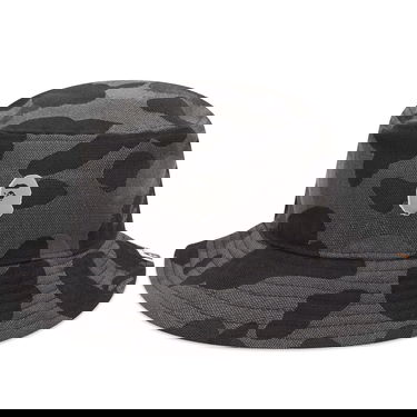 Шапка BAPE A Bathing Ape One Point Metal Pin Bucket Hat Черно | 001HTK301302M-BLK, 0