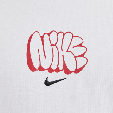Тениска Nike Solo Swoosh T-Shirt Print Бяло | HQ4182-100, 2