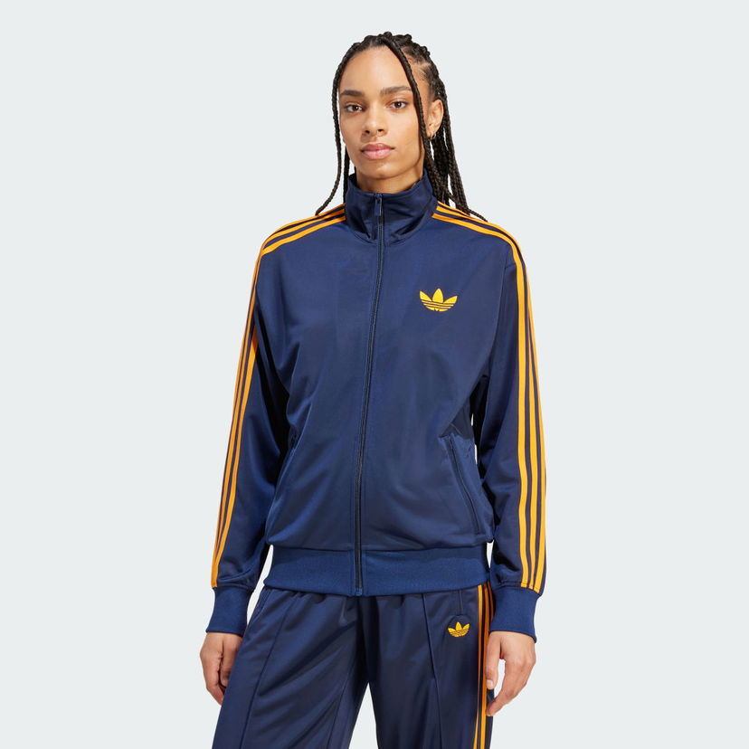 Яке adidas Performance Adicolor Classic Firebird Loose Track Jacket Синьо | JW1247