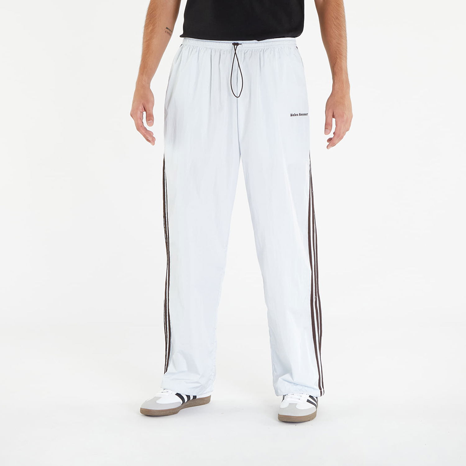 Спортни панталони adidas Originals Wales Bonner x Nylon Track Pant "Blue Tint" Бяло | IT9784, 0