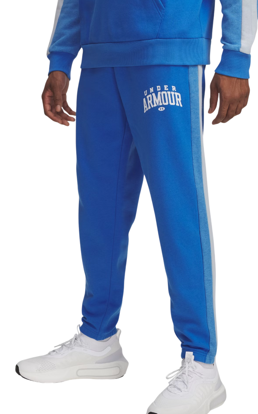 Спортни панталони Under Armour Under Armour Rival Fleece Collegiate Block Pants Синьо | 6003954-402