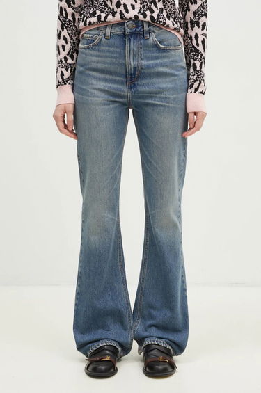 Дънки Fiorucci Fiorucci Flared Medium Waist Jeans Синьо | U01FPDJE083DN01DN02, 0
