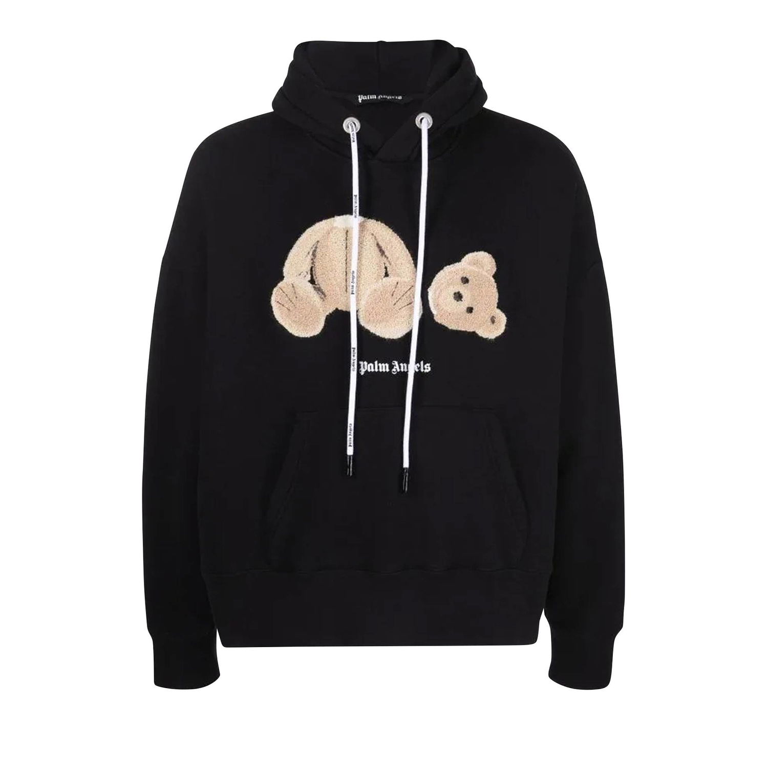 Суитчър Palm Angels Bear Hoodie Черно | PMBB058C99FLE0011060, 1