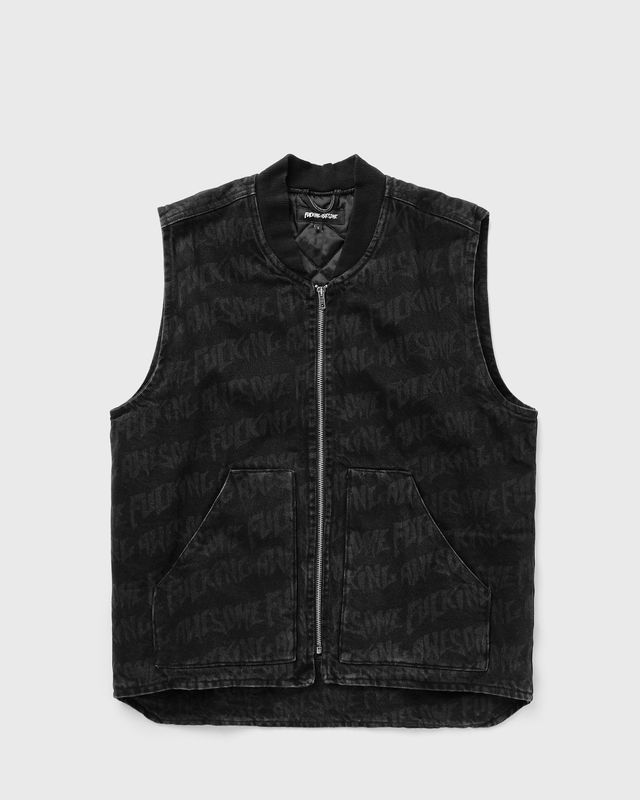 Stamp Denim Vest