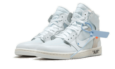 Кецове и обувки Jordan Off-White x Air Jordan 1 Retro High ''White'' 2018 OG Бяло | AQ0818-100, 3