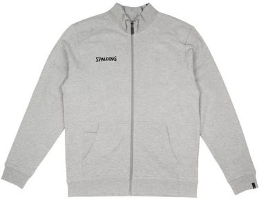 Яке Spalding Spalding Flow Zip Jacket Сиво | 40221517-greymelange, 0