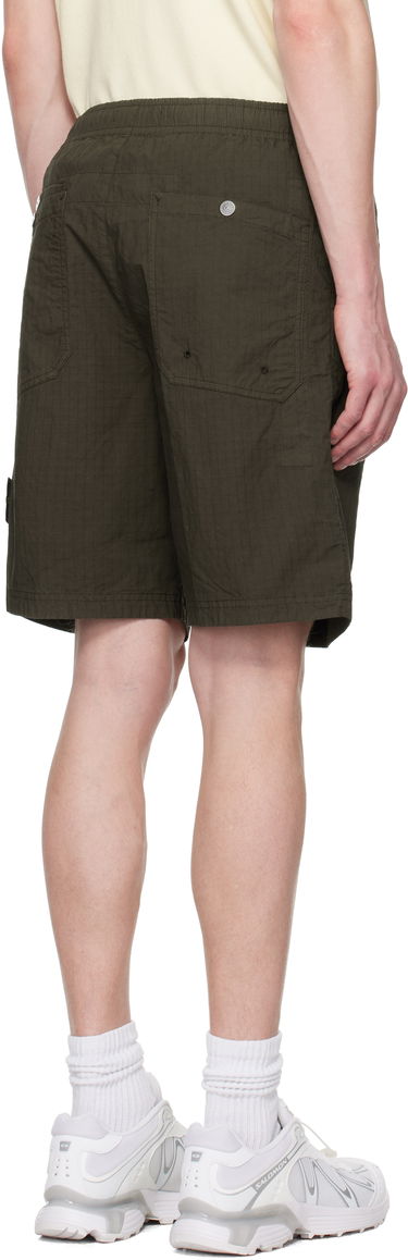 Къси панталони Stone Island Stone Island Mil-Spec Stretch Ripstop-TC Shorts Зелено | K1S15 L100008 S0063, 2
