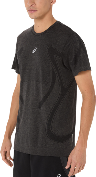 Тениска Asics ASICS Road Seamless Short Sleeve Running T-Shirt Сиво | 2011d355-001, 2