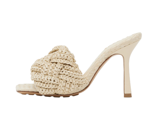 Lido Heeled Sandals "Off White"