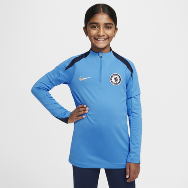 Пуловер Nike Chelsea FC Strike Drill Top Синьо | FN9933-436, 0