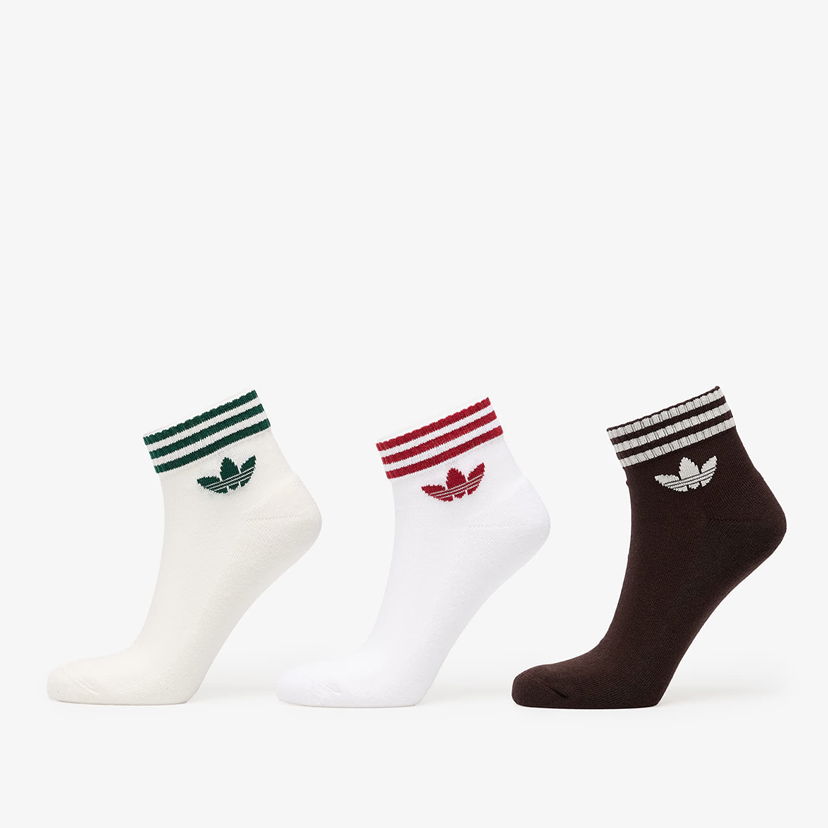 Чорапи adidas Originals 3-Stripes Ankle Socks 3-Pack Многоцветен | KD8257