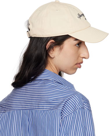 Шапка с козирка Sporty & Rich Sporty & Rich Syracuse Baseball Cap Бежово | AC040612322CR01, 2