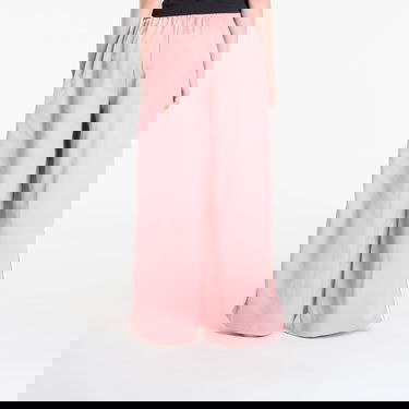 Панталони adidas Originals adidas Originals Satin Wide Leg Pants with Ruffle 3-Stripes Розово | KC8815, 2