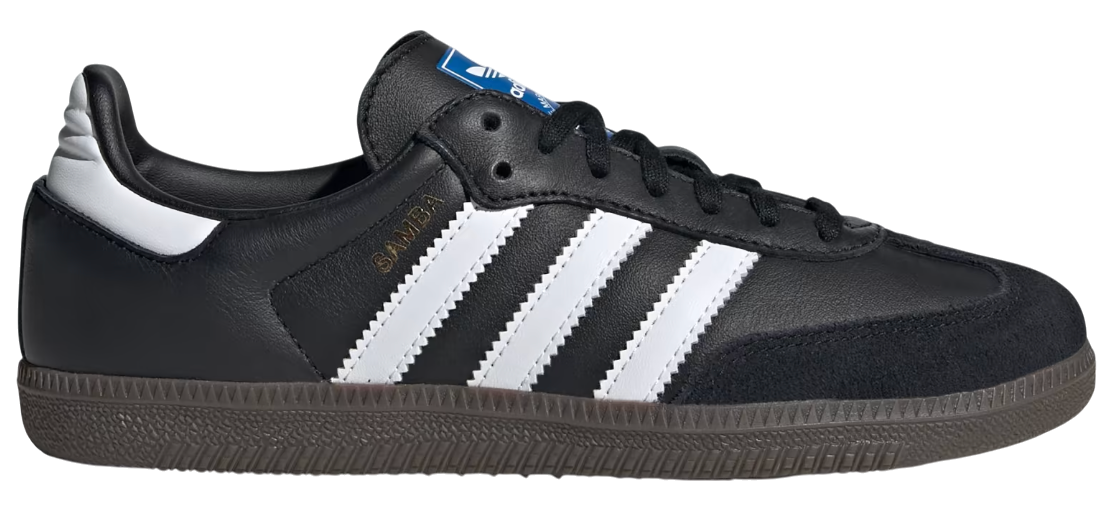 Кецове и обувки adidas Originals adidas Originals Samba OG Kids Черно | ie3676, 0