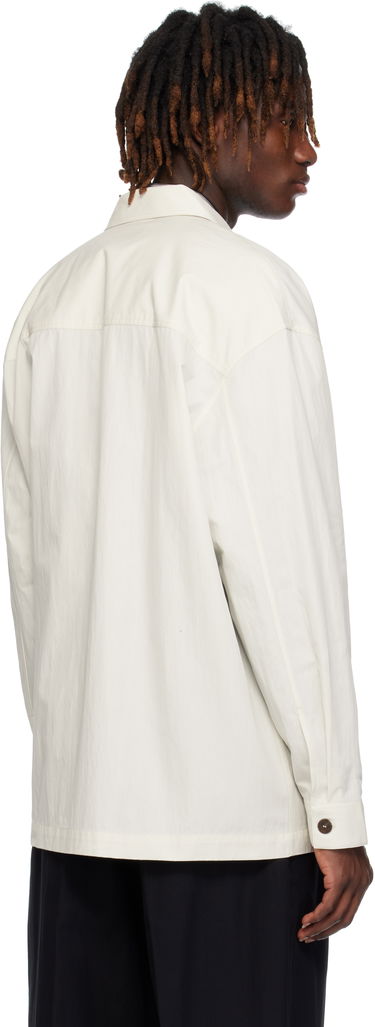 Риза Studio Nicholson Studio Nicholson Landi Overshirt Бяло | LANDI SNM - 1280, 2