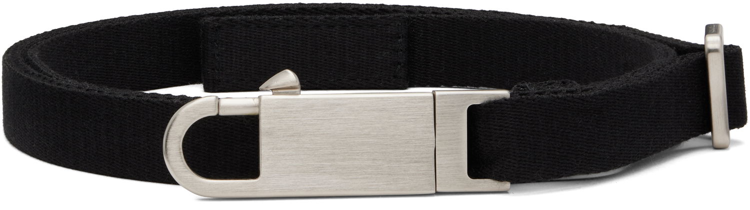 Колани Rick Owens Rick Owens Concordians Disco Belt Черно | RA02E0785 WEB, 0
