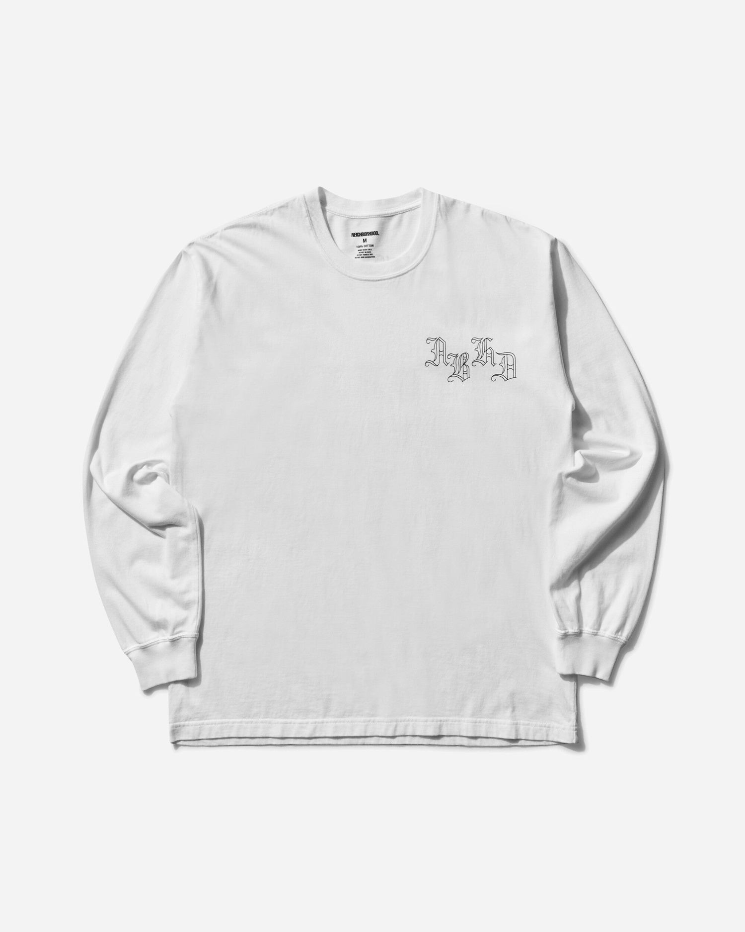 Тениска Neighborhood LS-5 Longsleeve T-Shirt Бяло | 251PCNH-LT05 WH, 1