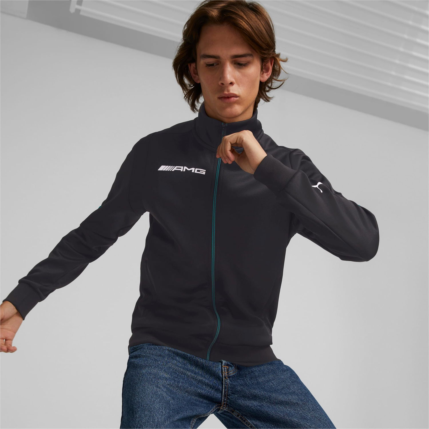 Яке Puma Mercedes AMG Petronas Motorsport Formel 1 MT7 Training Jacket Черно | 534902_01, 1
