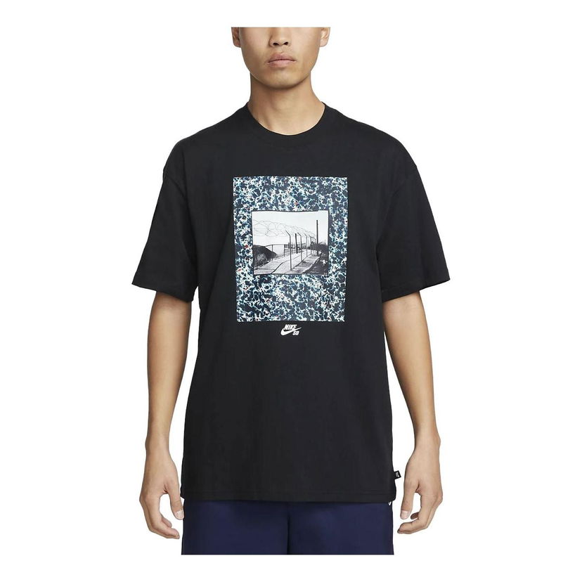Тениска Nike SB Skateboard T-Shirt Черно | FB8141-010