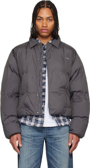Пухо яке Dime Pleated Puffer Jacket Сиво | DIMEHO252CHR, 0