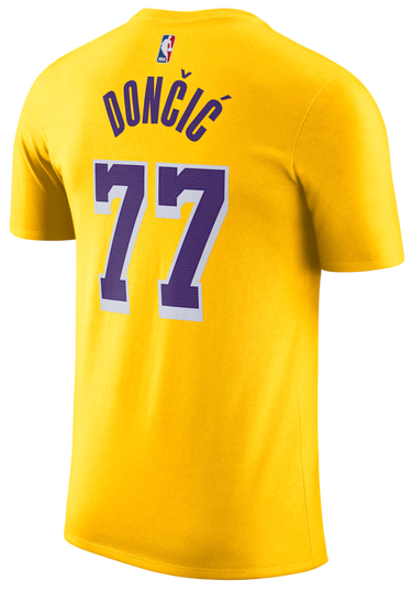 Тениска Nike Los Angeles Lakers NBA Essential T-Shirt Жълто | dr6380-733, 1