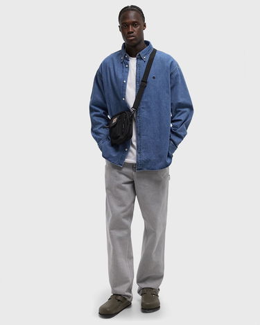 Риза Carhartt WIP Long Sleeve Lucas Denim Shirt Синьо | I034525-01.06, 1