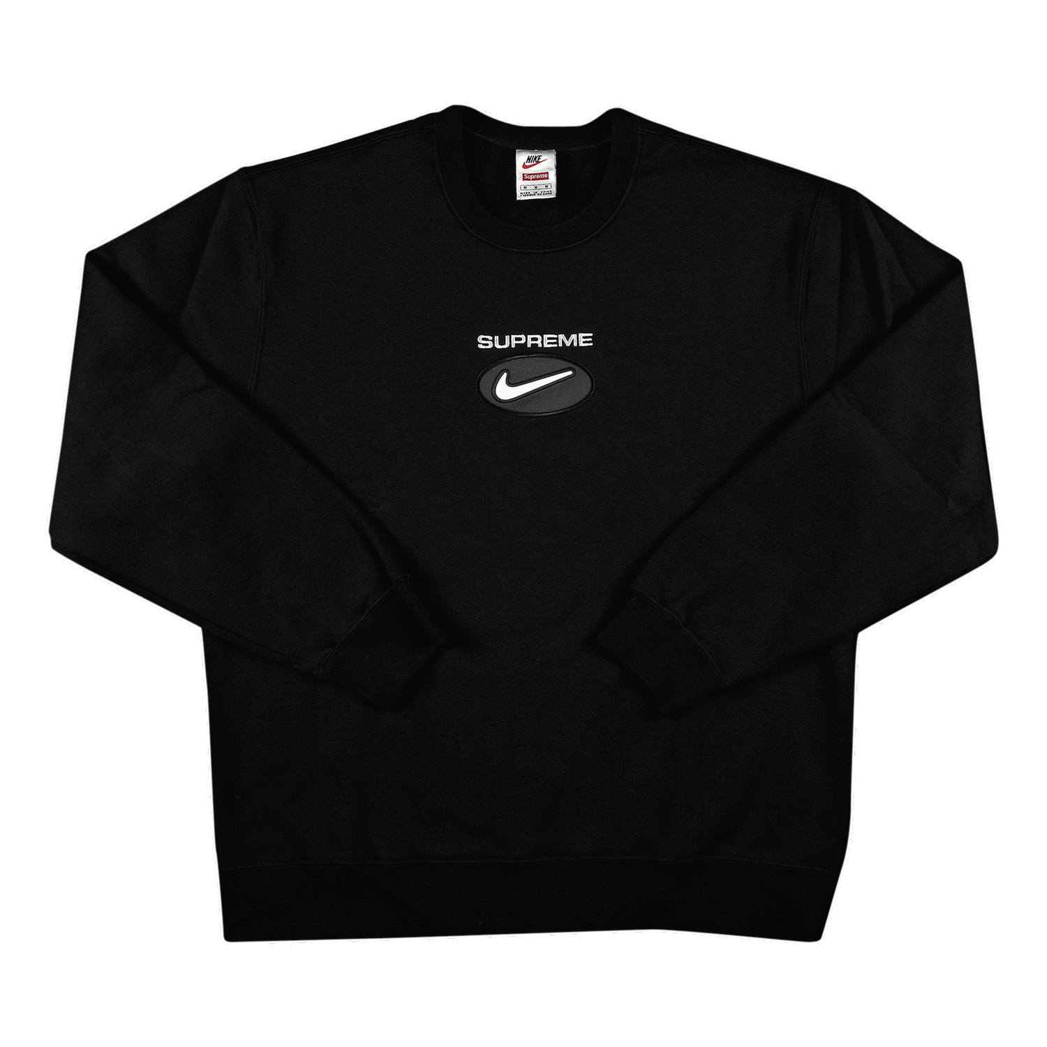 Суитчър Supreme Nike x Jewel Crewneck Черно | FW20SW87 BLACK, 0