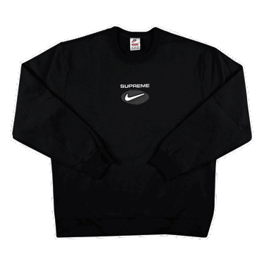 Суитчър Supreme Nike x Jewel Crewneck Черно | FW20SW87 BLACK, 0