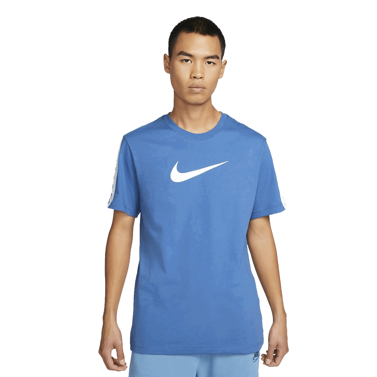 Тениска Nike NSW Repeat Short Sleeve T-Shirt Синьо | DM4685-407, 0