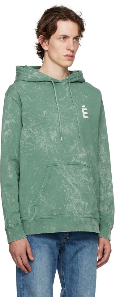 Суитчър Études Klein Acid Wash Hoodie Зелено | H23MM253A01442, 1