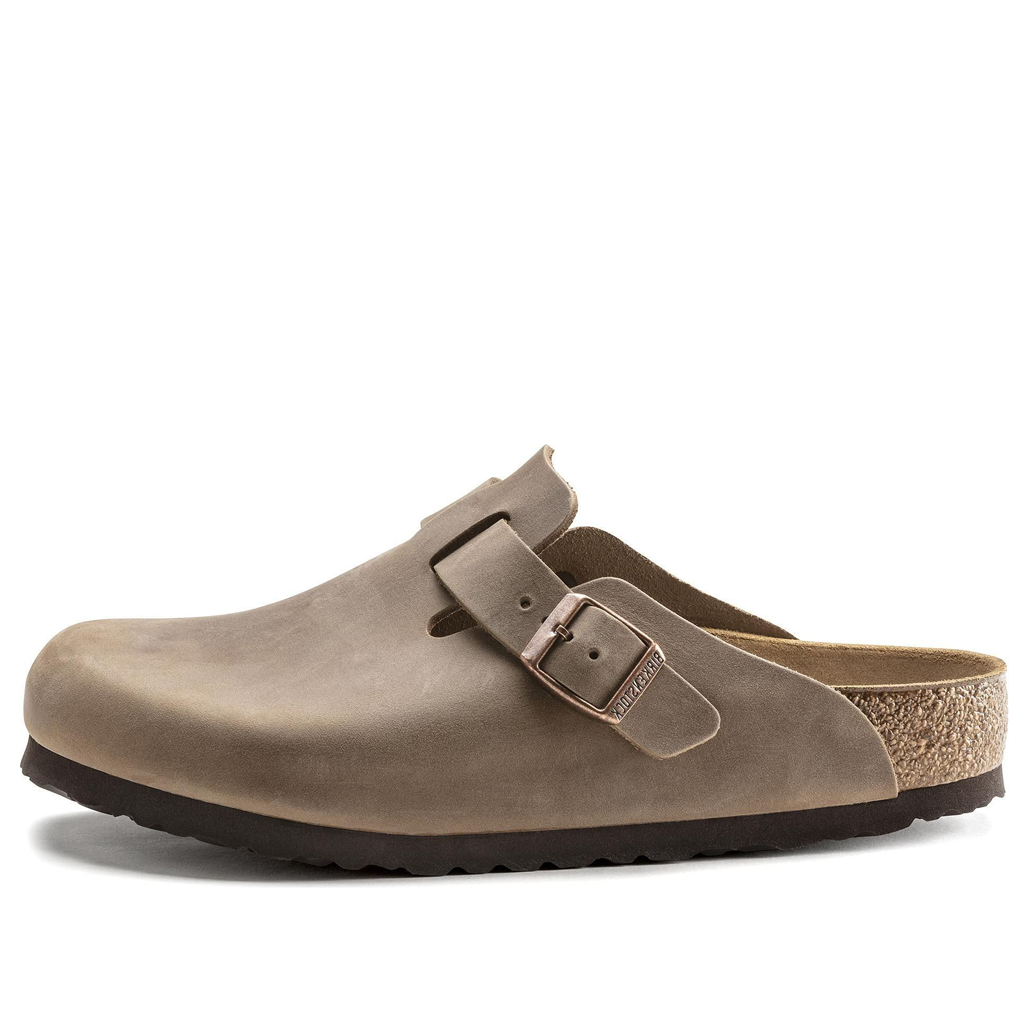 Кецове и обувки Birkenstock Boston Regular Oiled Leather Clogs Бежово | 0960811, 0