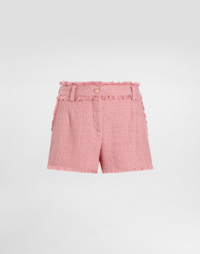 Dolce & Gabbana Raschel Tweed Shorts