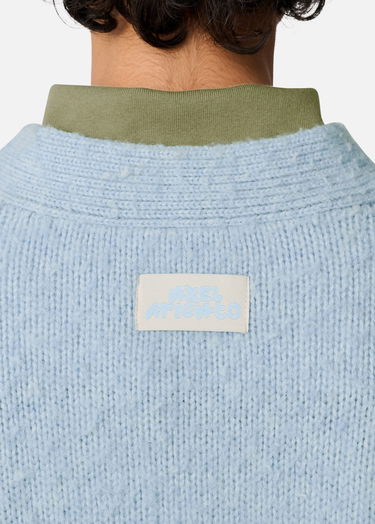 Пуловер AXEL ARIGATO Studio Fuzzy Knit V-Neck Cardigan Синьо | A3731003, 9