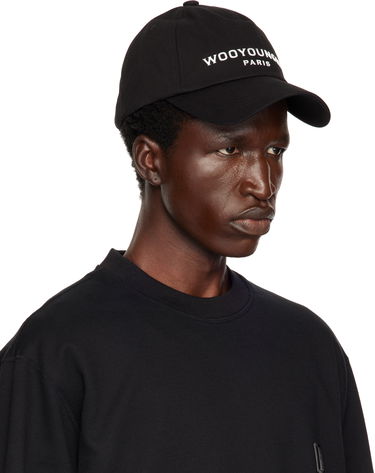 Шапка с козирка WOOYOUNGMI Faux Suede Ball Cap Сиво | W243AC52, 3