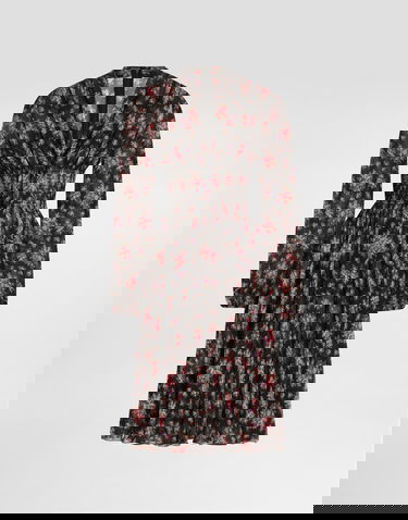 Pокля Dolce & Gabbana Small Flower Bouquets-print Chiffon Dress Многоцветен | F60GMTIS10FHN5XK, 0