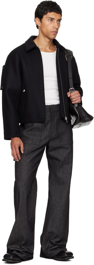 Дънки Courrèges Courrèges 2-Pocket Flare Jeans Черно | 325DPA414DE0044, 3
