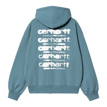 Суитчър Carhartt WIP Ink Bleed Hoodie Тюркоазено | I032926_20E_06, 1