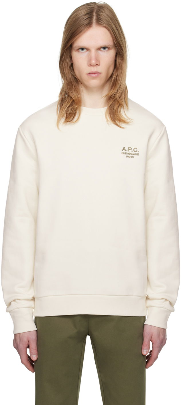 Суитчър A.P.C. Rider Sweatshirt Бежово | COGVG-H27699, 0