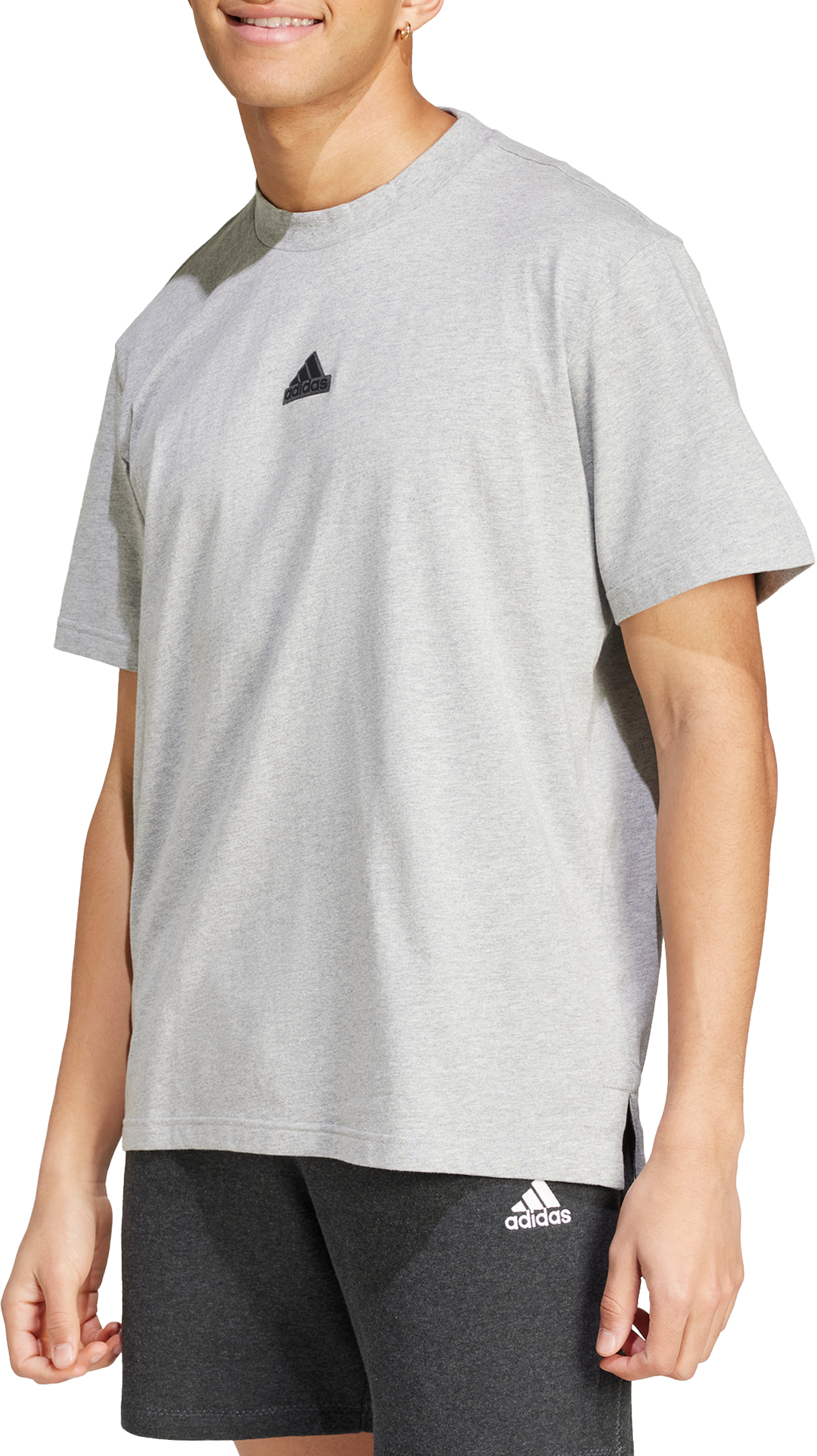 Тениска adidas Performance Sportswear Brand Love T-Shirt Сиво | iw3541, 0