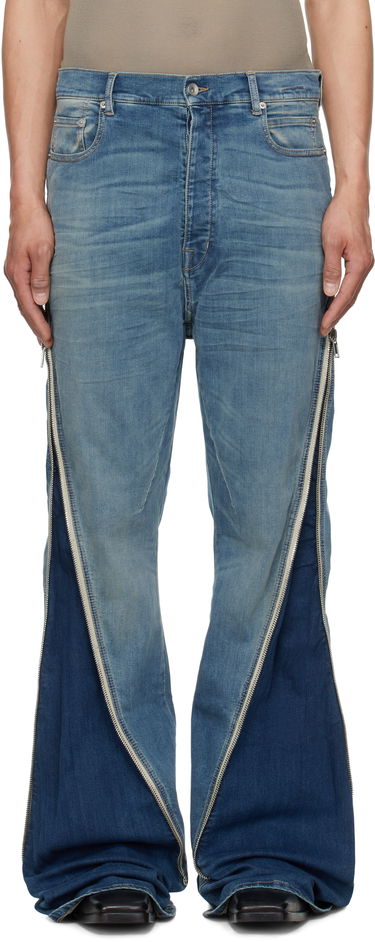 Дънки Rick Owens Rick Owens DRKSHDW Hollywood Bolan Banana Jeans Синьо | DU01E3363 SDWB, 0