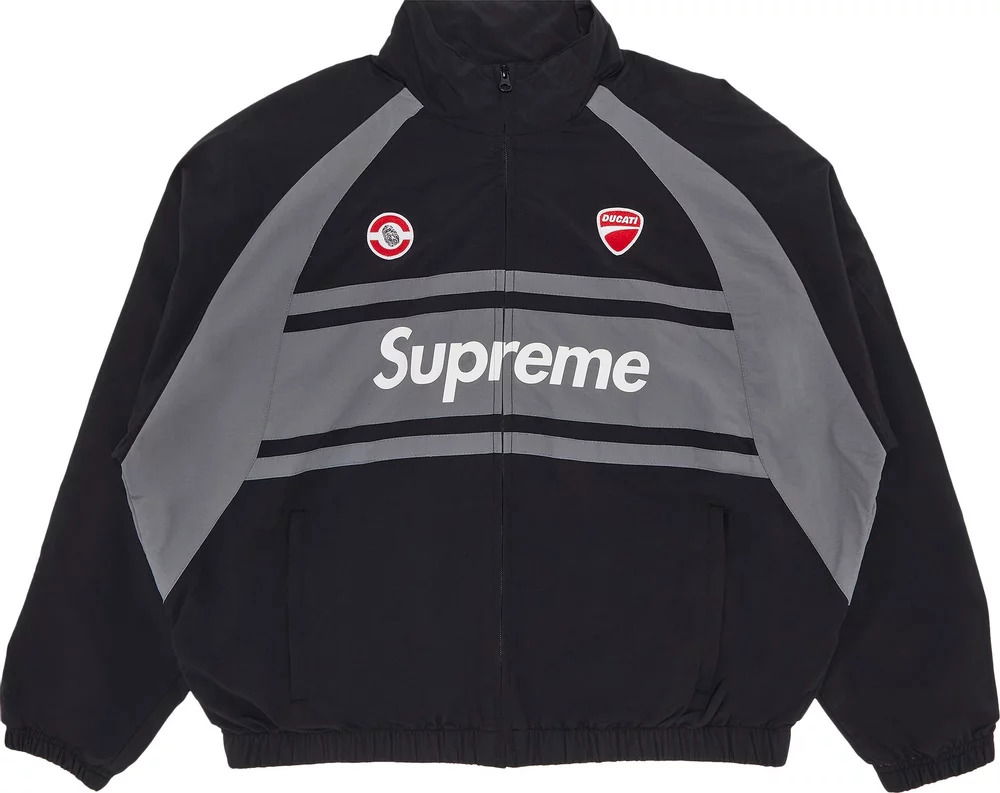 Яке Supreme Ducati x Track Jacket Black Черно | SS24J69 BLACK, 0