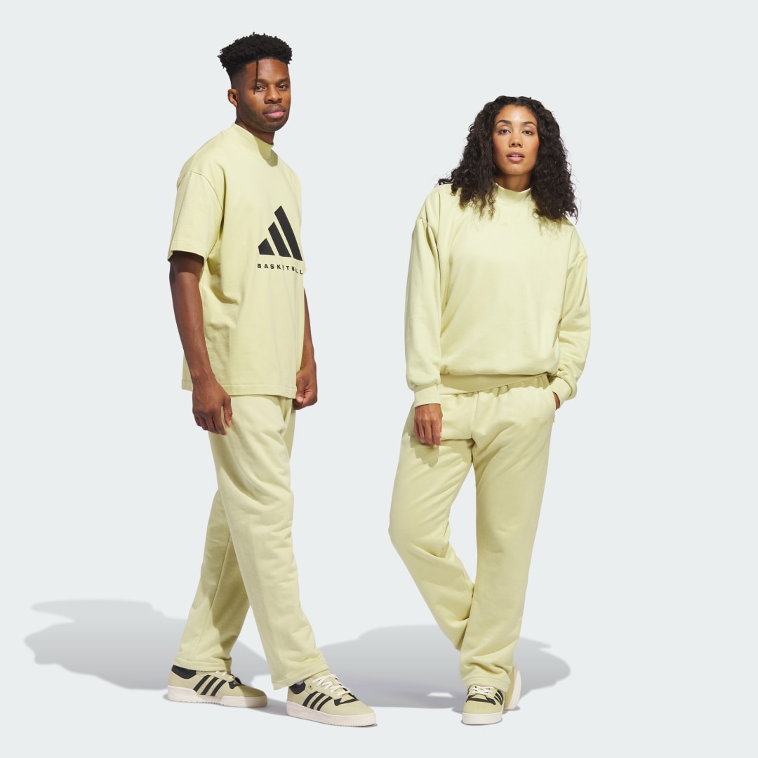 Панталони и дънки adidas Performance Sueded Pants Бежово | IN7709, 0