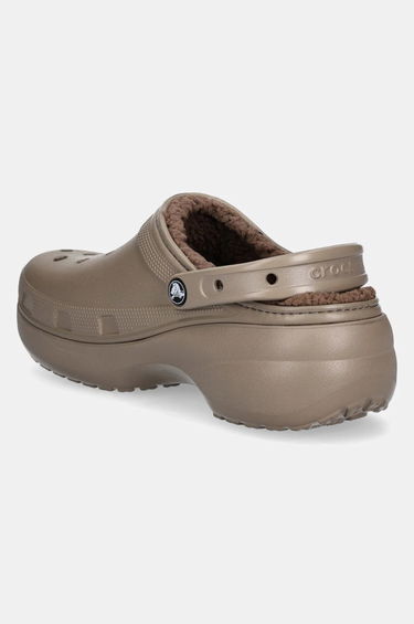 Кецове и обувки Crocs Classic Platform Lined Clogs Бежово | 207938.199, 2