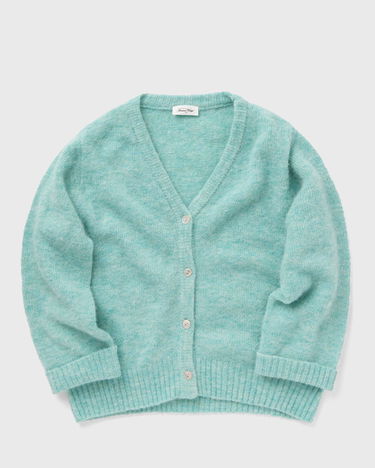 Пуловер American Vintage Knitwear Cardigan Зелено | EAST19GE24-LAGON-CHINE, 0
