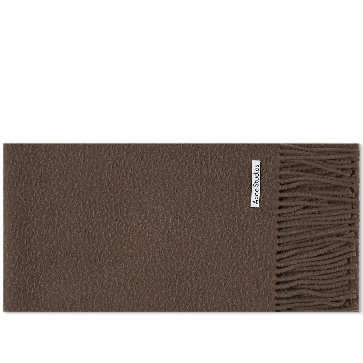 Шал Acne Studios Vargo Boiled Wool Scarf Кафяво | CA0283-AA5, 0