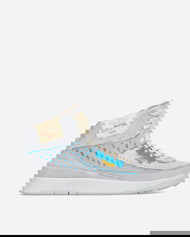 Кецове и обувки Jordan UNION LA x Air Jordan 2 "Grey Fog" Сиво | DN3802-001, 3